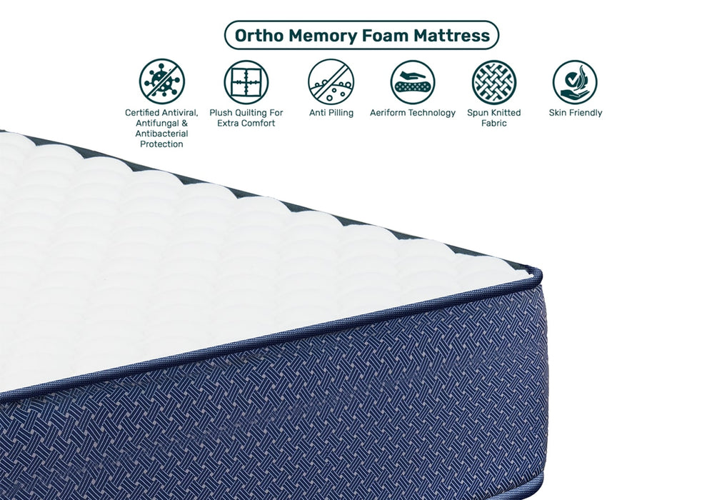FRESH UP - Ortho Memory Foam King Size Mattress