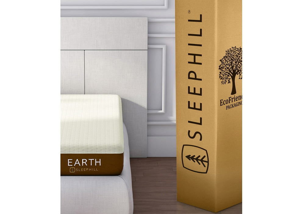 Sleephill - Earth Orthopedic Cool Gel Memory Foam Queen Size Mattress