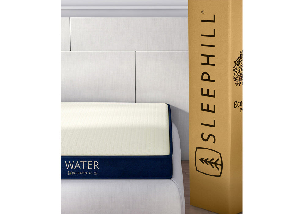 Sleephill - Water Dual Comfort Queen Size Foam Mattress