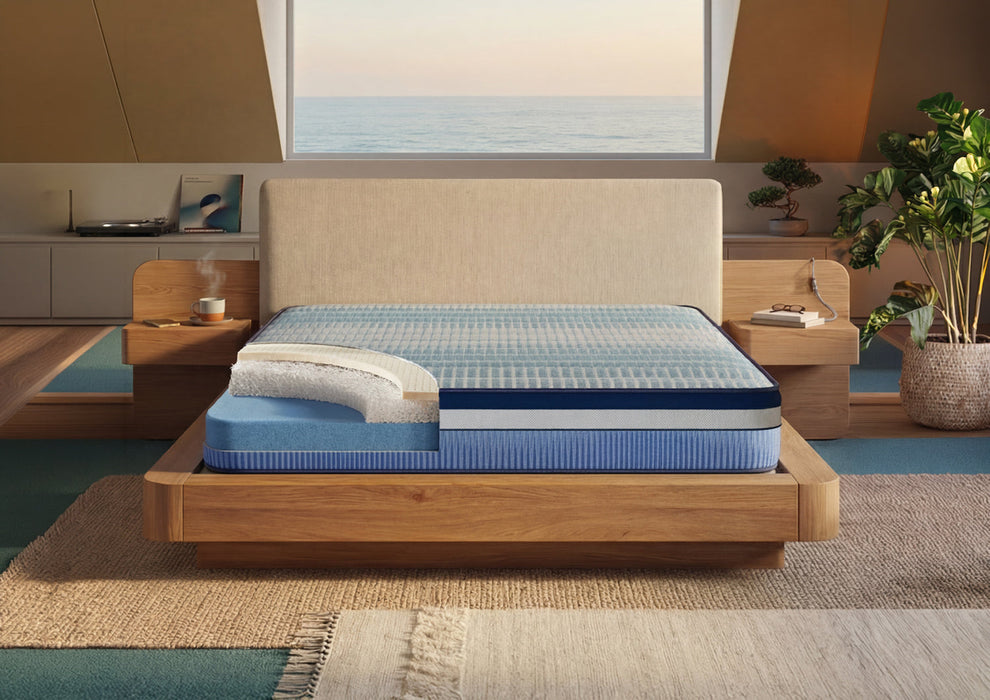 Duroflex Duropedic Airboost 3.6 Double Size Mattress |3X Breathable |30% Deeper Sleep |Firm Orthopedic Mattress with Neo Latex Plush Top |NHA Approved |7 Years Warranty