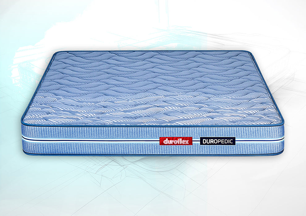 Duroflex Back Magic - Doctor Recommended |5 Zone Dual Density Orthopedic Support layer |6 Inch Single Size | High Density Coir Mattress for Firm Back Support - Blue