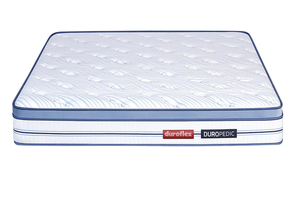 Duroflex Balance Plus -Doctor Recommended  | 5 Zone Dual Density Orthopedic Support layer |8 Inch Queen Size, Euro Top Memory Foam Mattress
