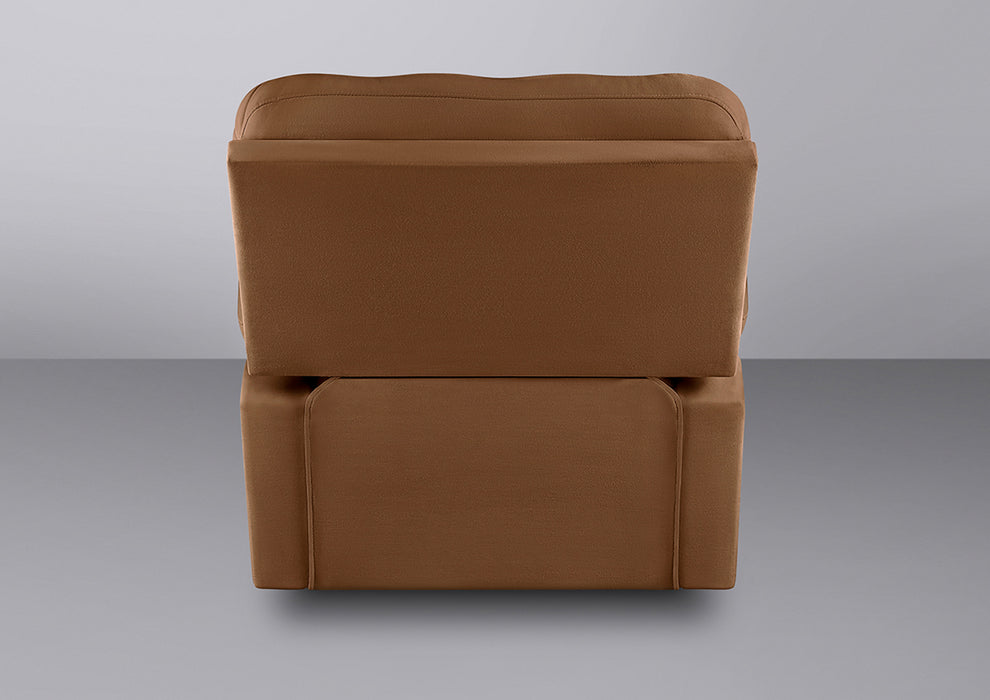 Sleepyhead RX5 - Single Seater Fabric Manual Recliner with Durable Spring Support | Mocha Brown