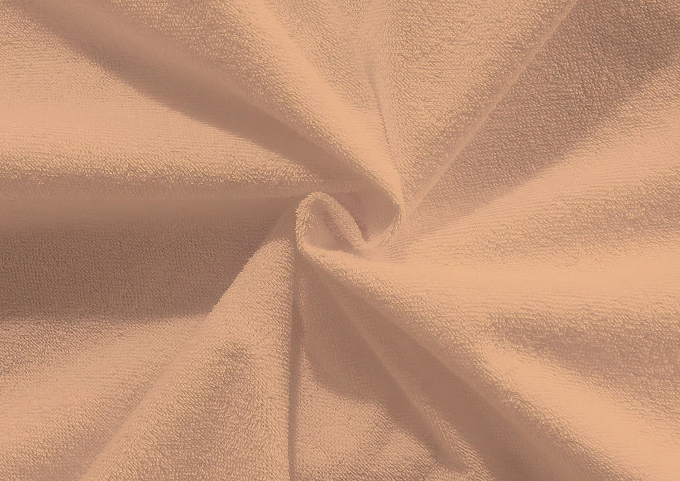 FlexiFit Standard Size Waterproof Pillow Protector with Hidden Zipper | Beige ( Set of 2) from YORA HomeStyle