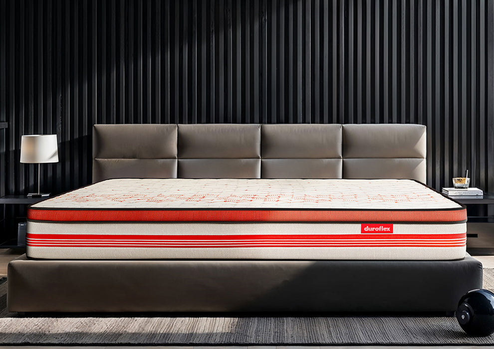 Duroflex Propel Plus - King Size 8 Inch Pocket Spring Euro Top Mattress