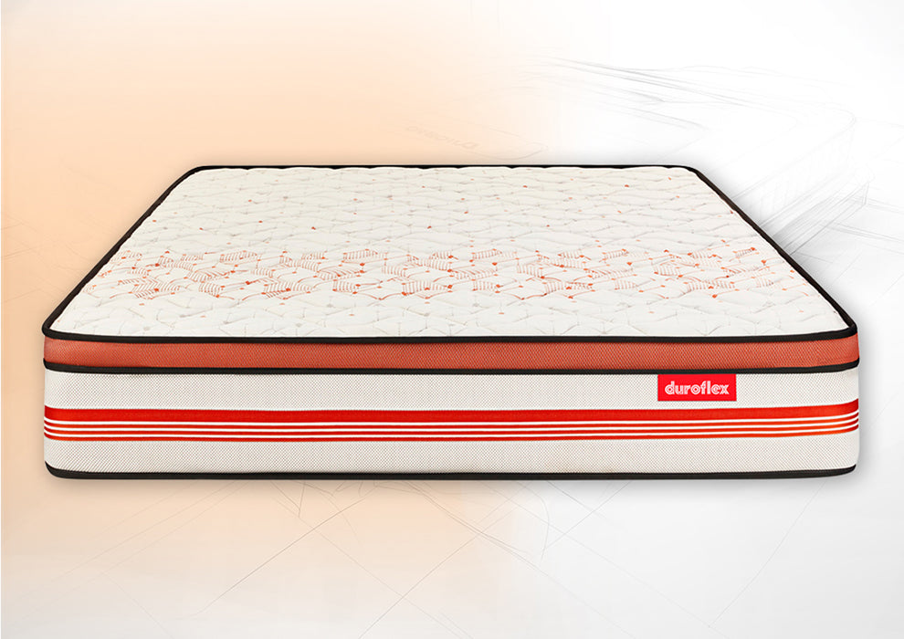 Duroflex Propel Plus - King Size 8 Inch Pocket Spring Euro Top Mattress