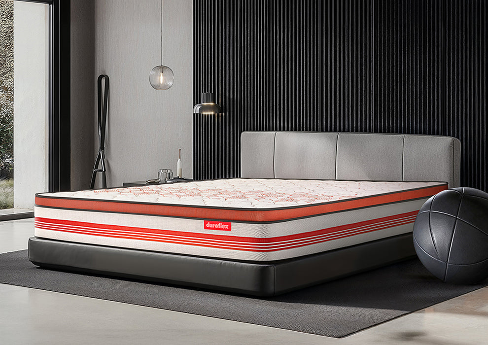 Duroflex Propel Plus - King Size 8 Inch Pocket Spring Euro Top Mattress
