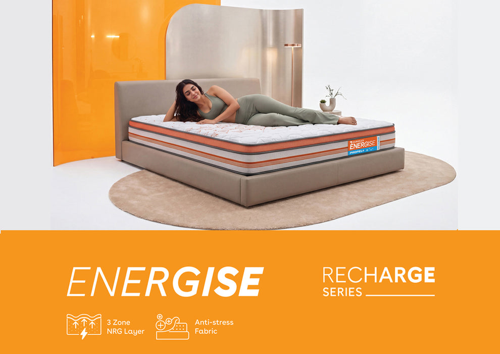 Duroflex - Quboid Qube Cell Double Size Mattress
