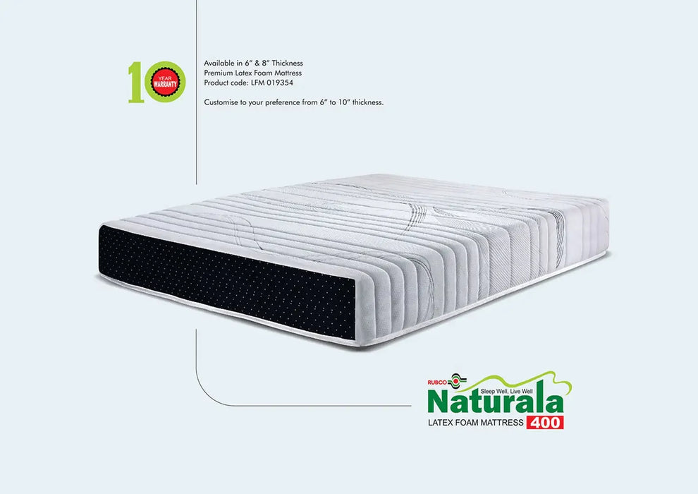 RUBCO - Naturala 400 Latex Foam King Size Mattress