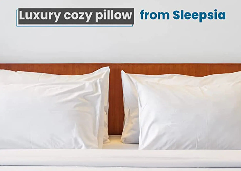 Sleepsia Premium Microfiber Pillow Ultra Soft Down Alternative Bed Pillows for Sleeping (Small Size)