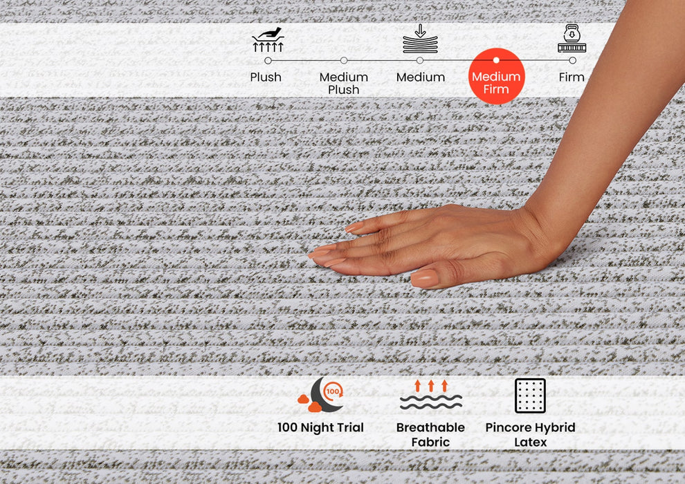 Sleepyhead Laxe - Pincore Latex Foam Queen Sized Mattress