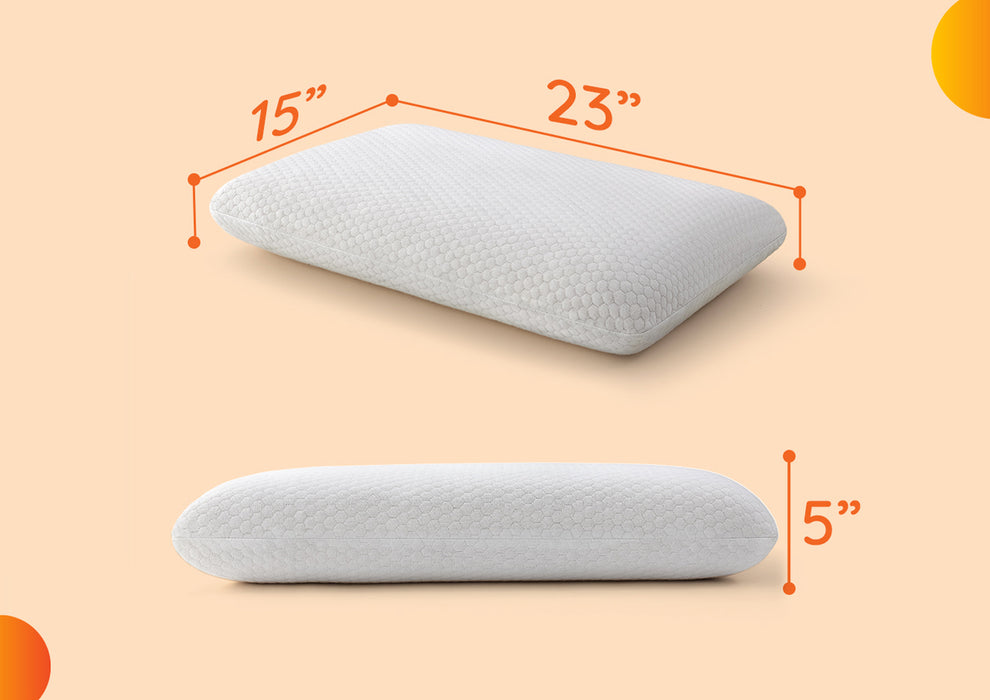Sleepyhead Yawn Laxe Large Pillow ( 23x15 Inch | White )