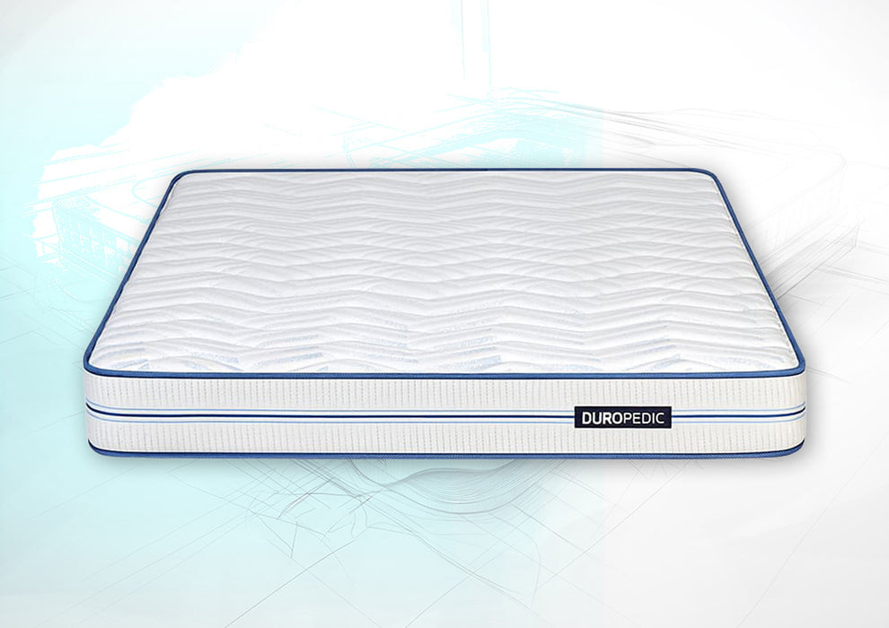 Duroflex Strength - Doctor Recommended  |5 Zone Dual Density Orthopedic Support layer |High Density Coir | 7 Inch Queen Size Memory Foam Mattress