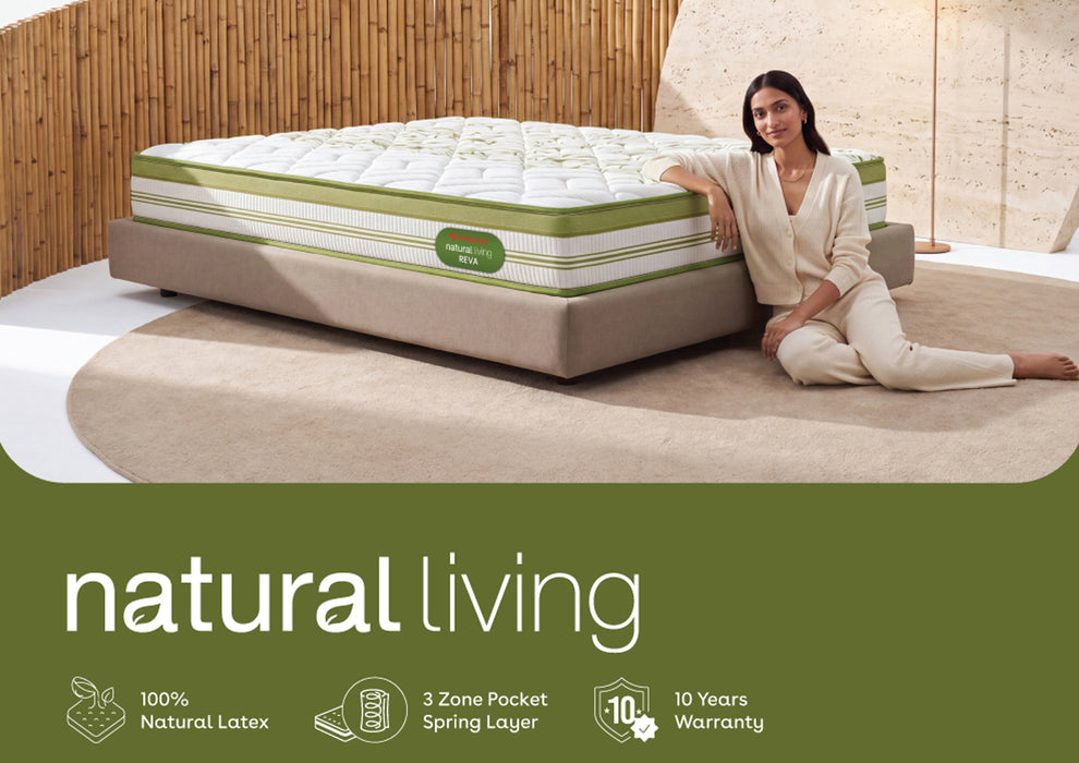 Duroflex Tatva - 6 Inch Single Size Latex Mattress