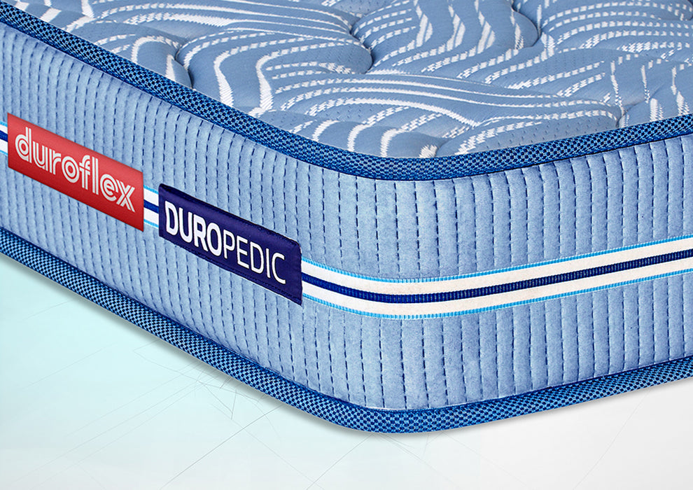Duroflex Up Right - Duropedic with Doctor Recommended |5 Zone Dual Density Orthopedic Support layer |5 Inch Single Size PU Bonded Foam Mattress