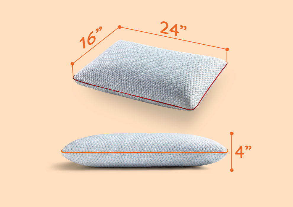 Sleepyhead Yawn 360 Soft Sense Cooling Gel Memory Foam Pillow ( 24 x 16 Inch | White )