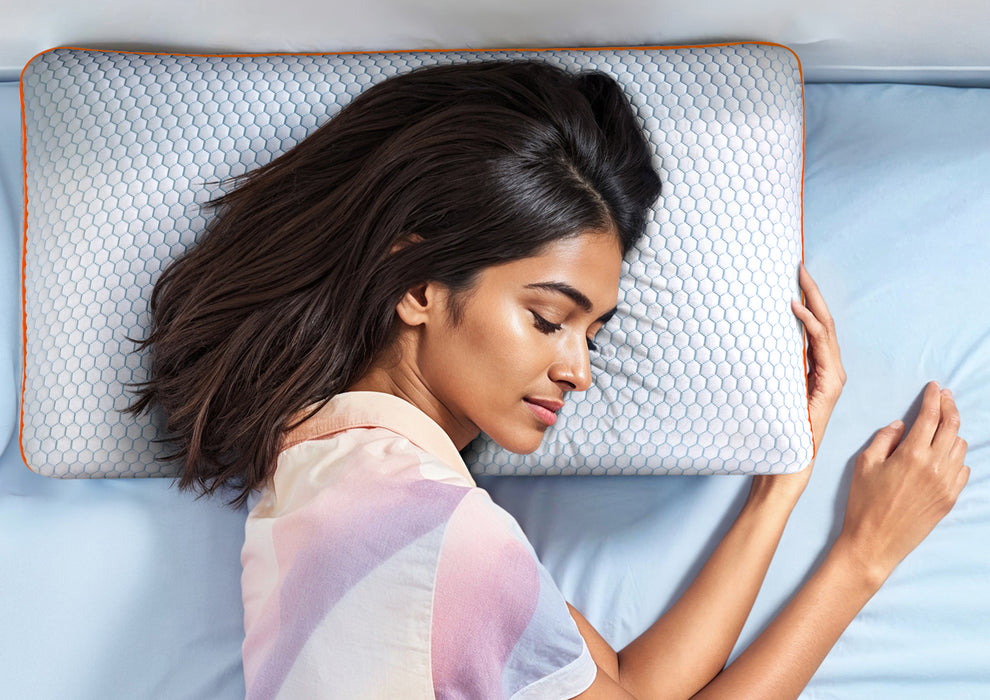 Sleepyhead Yawn 360 Soft Sense Cooling Gel Memory Foam Pillow ( 24 x 16 Inch | White )