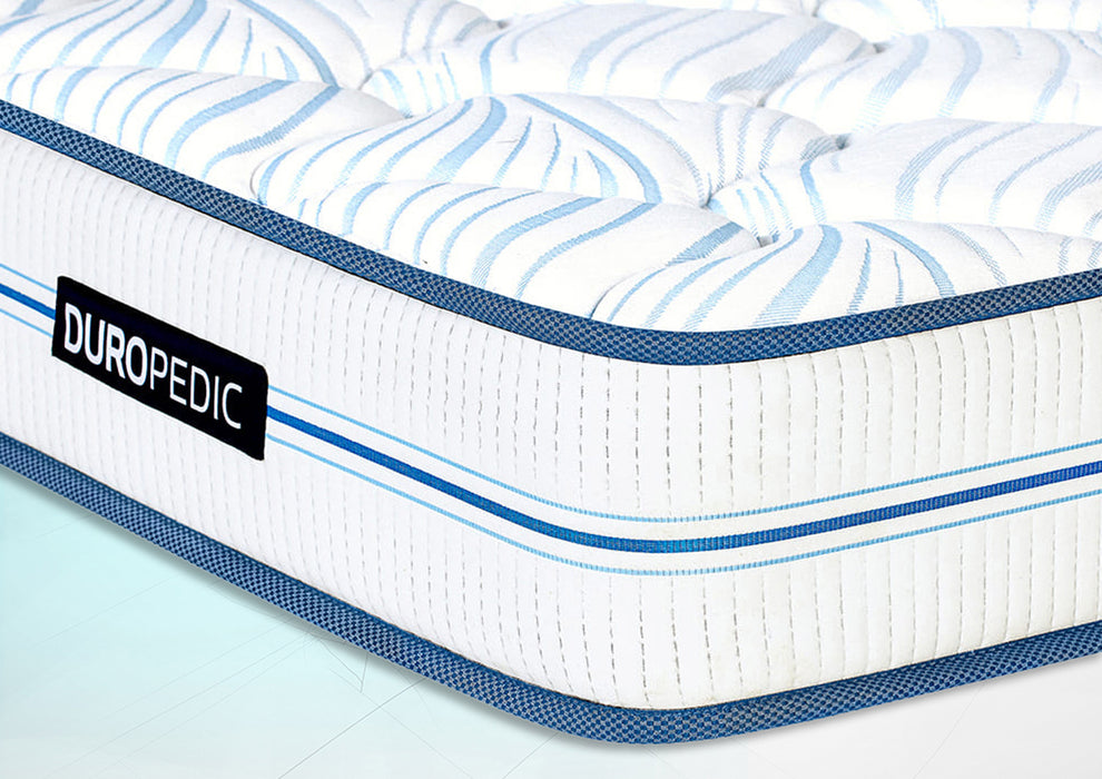 Duroflex Balance Plus -Doctor Recommended  | 5 Zone Dual Density Orthopedic Support layer |8 Inch Single Size, Euro Top Memory Foam Mattress