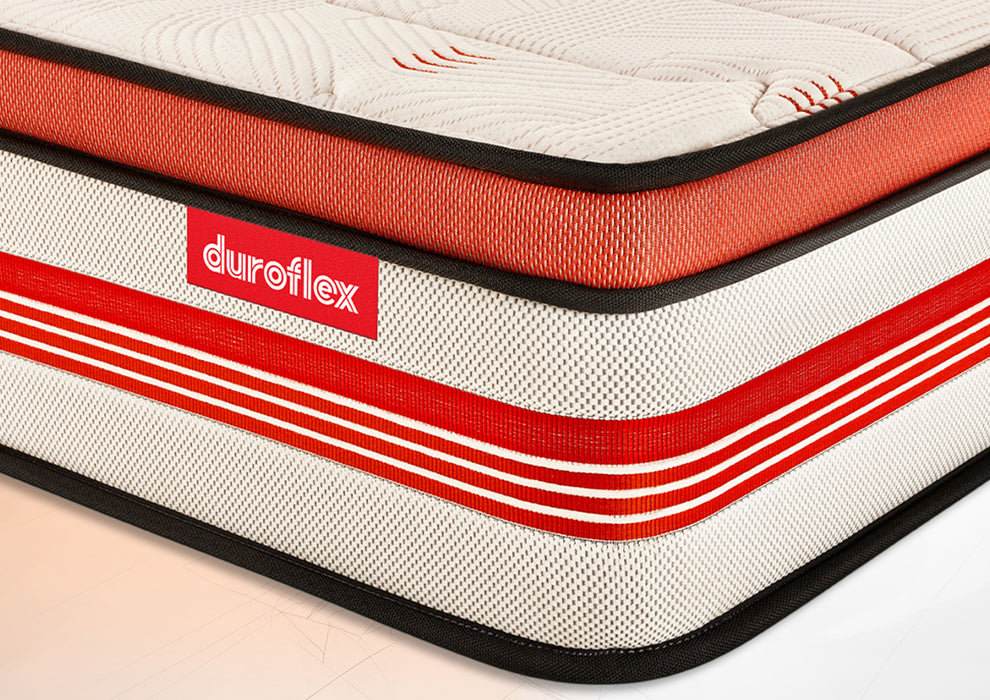 Duroflex - Boltt Plus 8 inch Bonnell Spring Queen Size Mattress