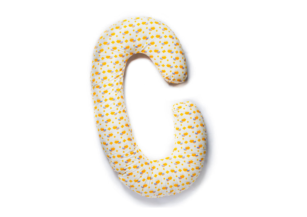 Quilt Comfort - C Shape Pregnancy Pillow - Spring Break