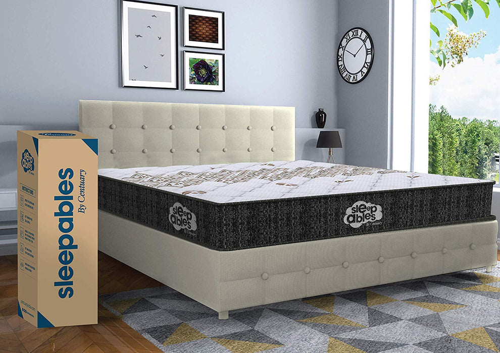 CENTUARY SLEEPABLES - 6 Inch Multi Layered Pocket Spring Double Size Mattress