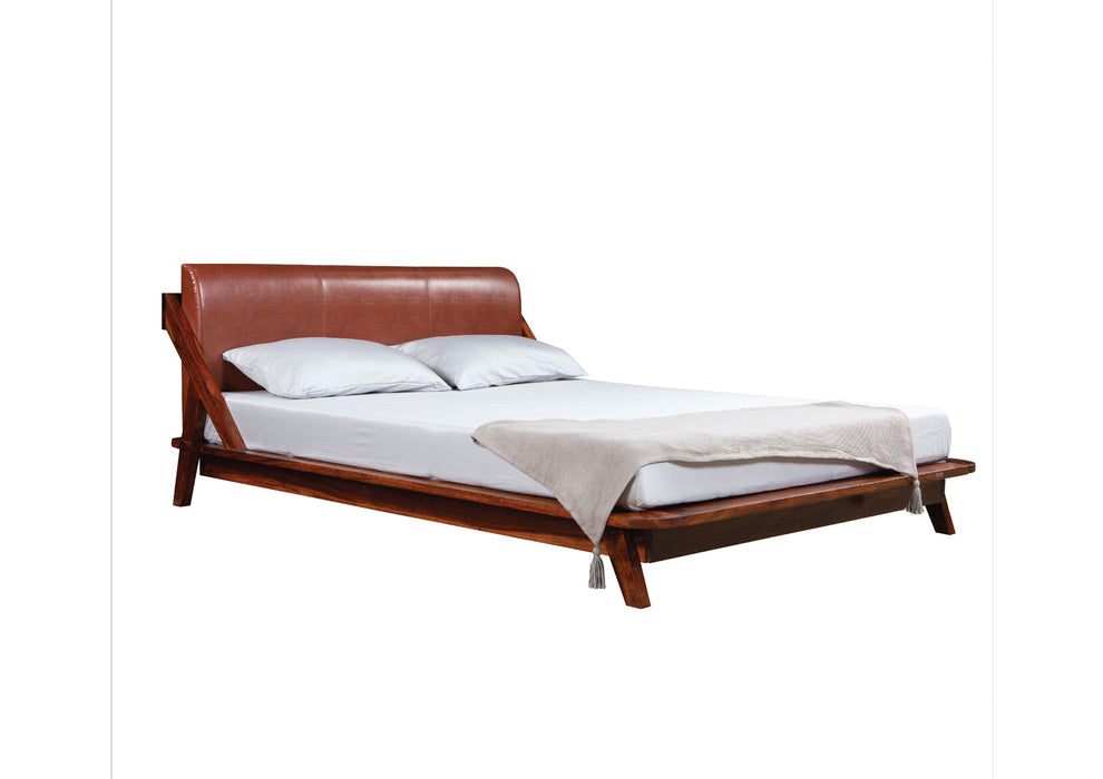 Duroflex Plush Sheesham Wood Bed