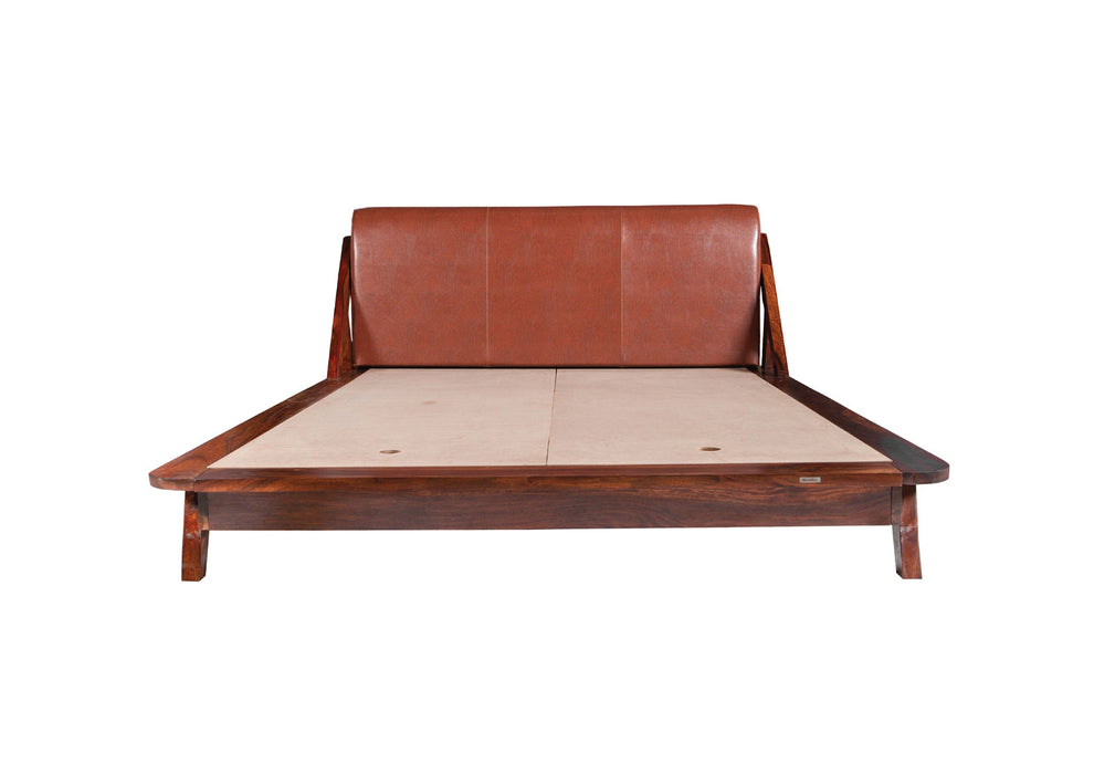 Duroflex Plush Sheesham Wood Bed