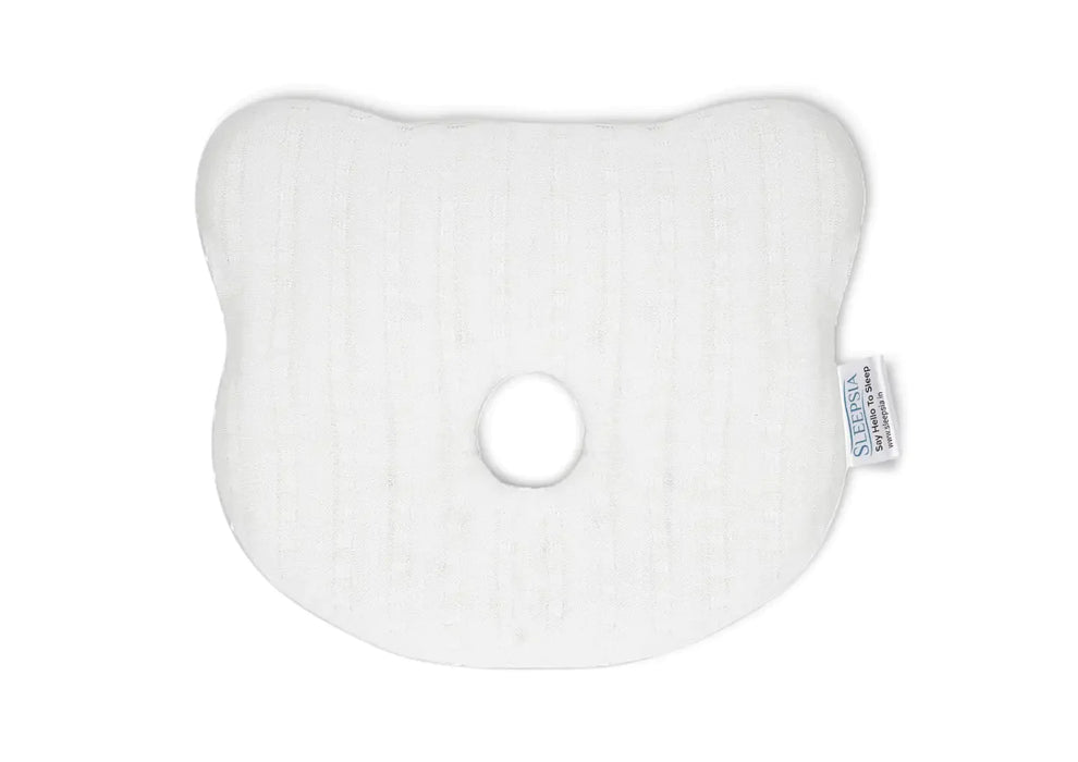 Sleepsia Memory Foam Baby Head Shaping Pillow for Preventing Flat Head Syndrome