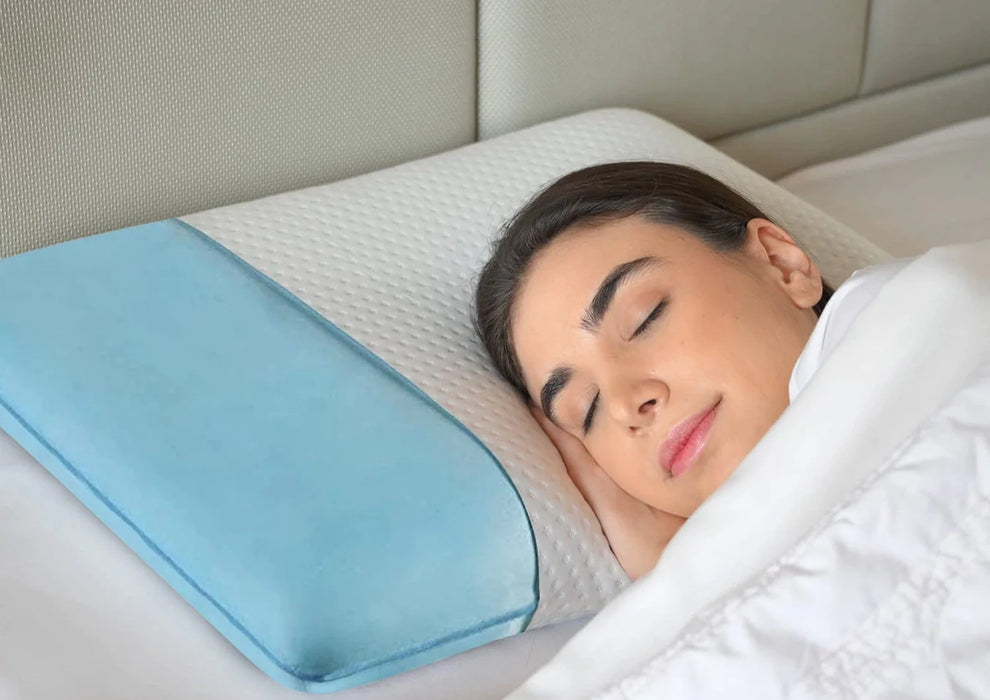 Sleepsia Cervical Memory Foam Gel Pillow - Neck & Shoulder Pain Pillow for Sleeping (Standard) Pack of 1