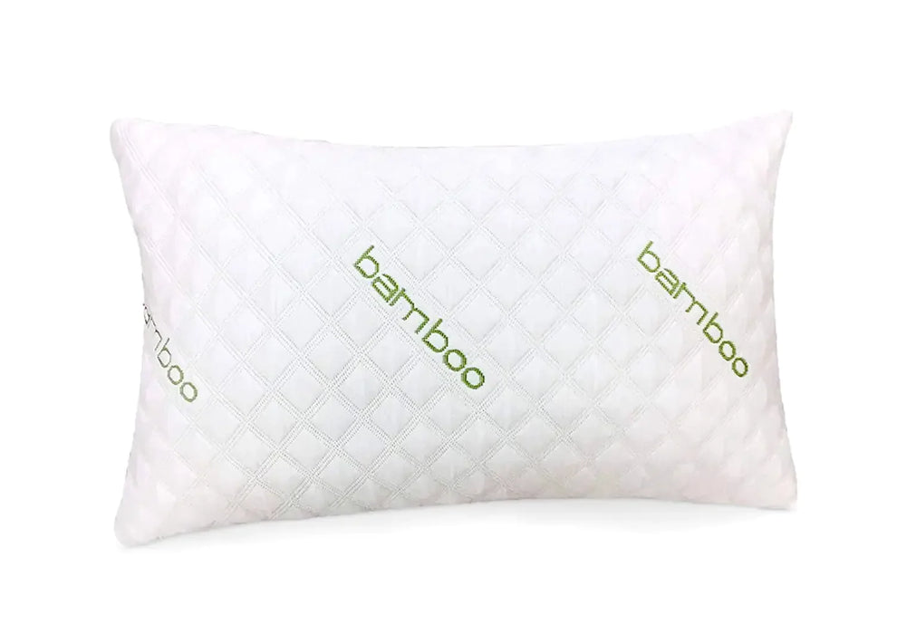 Sleepsia Supersoft Kids Pillows - 12"X18" Breathable Bamboo Pillows for Sleeping - Ultra Supportive Shredded Memory Foam Premium Fill
