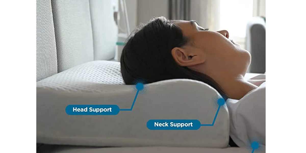 Dr Trust Foam Back Support Wedge Full Body Support Pillow Contour