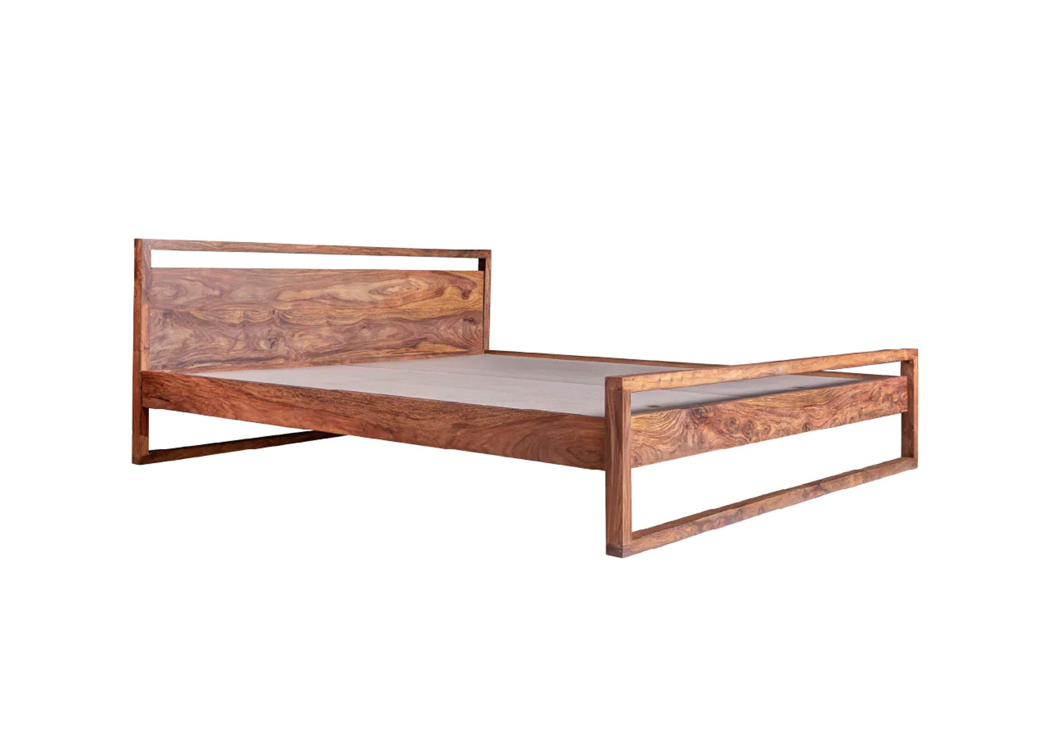 DUROFLEX Synergy Sheesham Wood Bed — Sleepbee